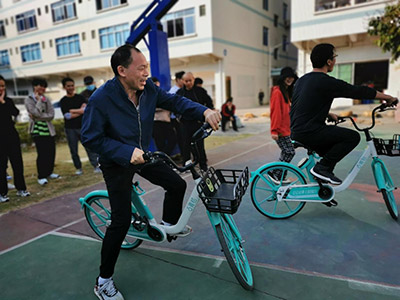 cycling slow riding