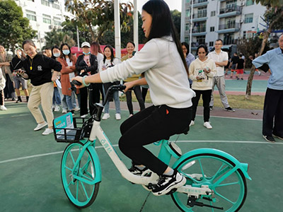 cycling slow riding