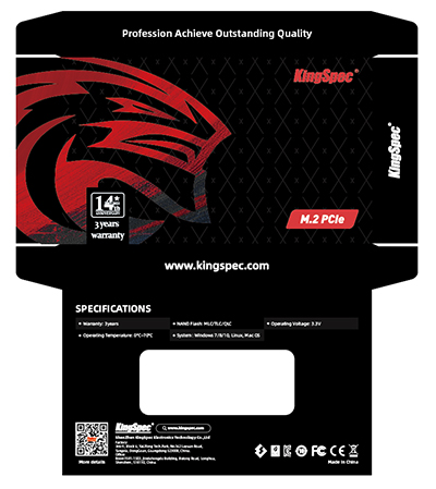 KingSpec SSD Packaging Update