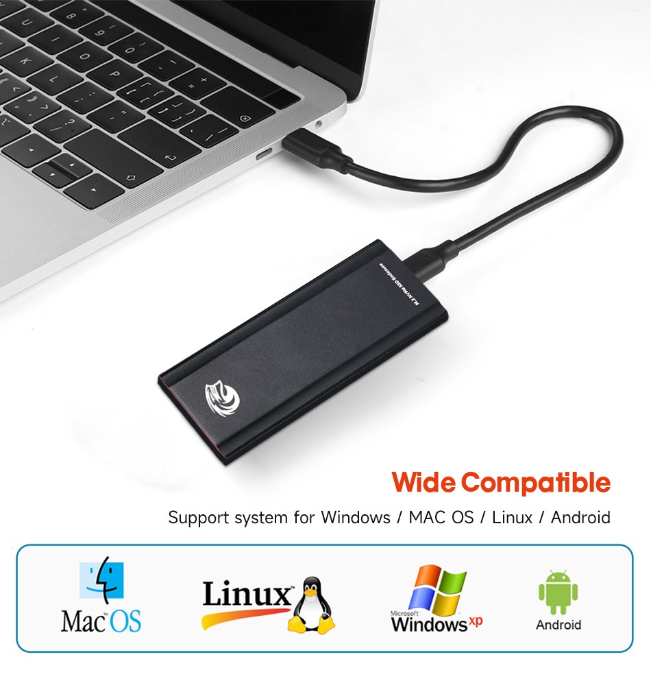 M.2 NVMe Enclosure M.2 NVMe Enclosure