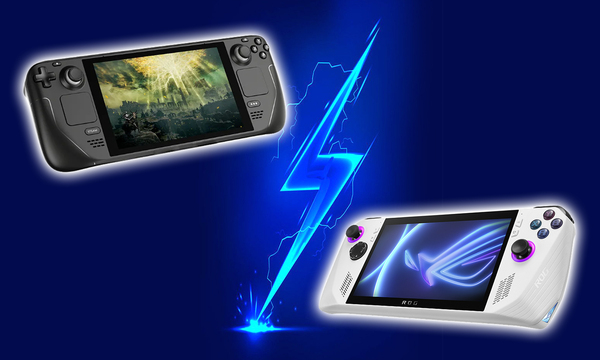 وحدة تحكم الألعاب ROG Ally المحمولة مقابل Steam Deck وحدة تحكم الألعاب ROG Ally المحمولة مقابل Steam Deck