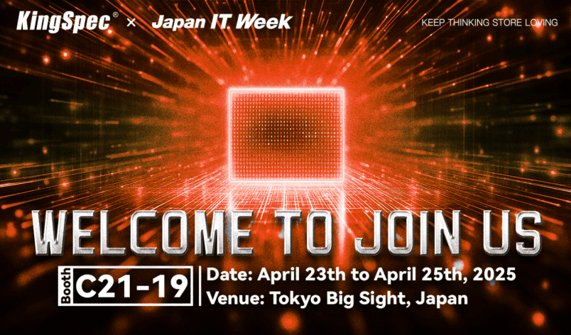 KingSpec at Japan IT Week Spring 2025 KingSpec at Japan IT Week Spring 2025