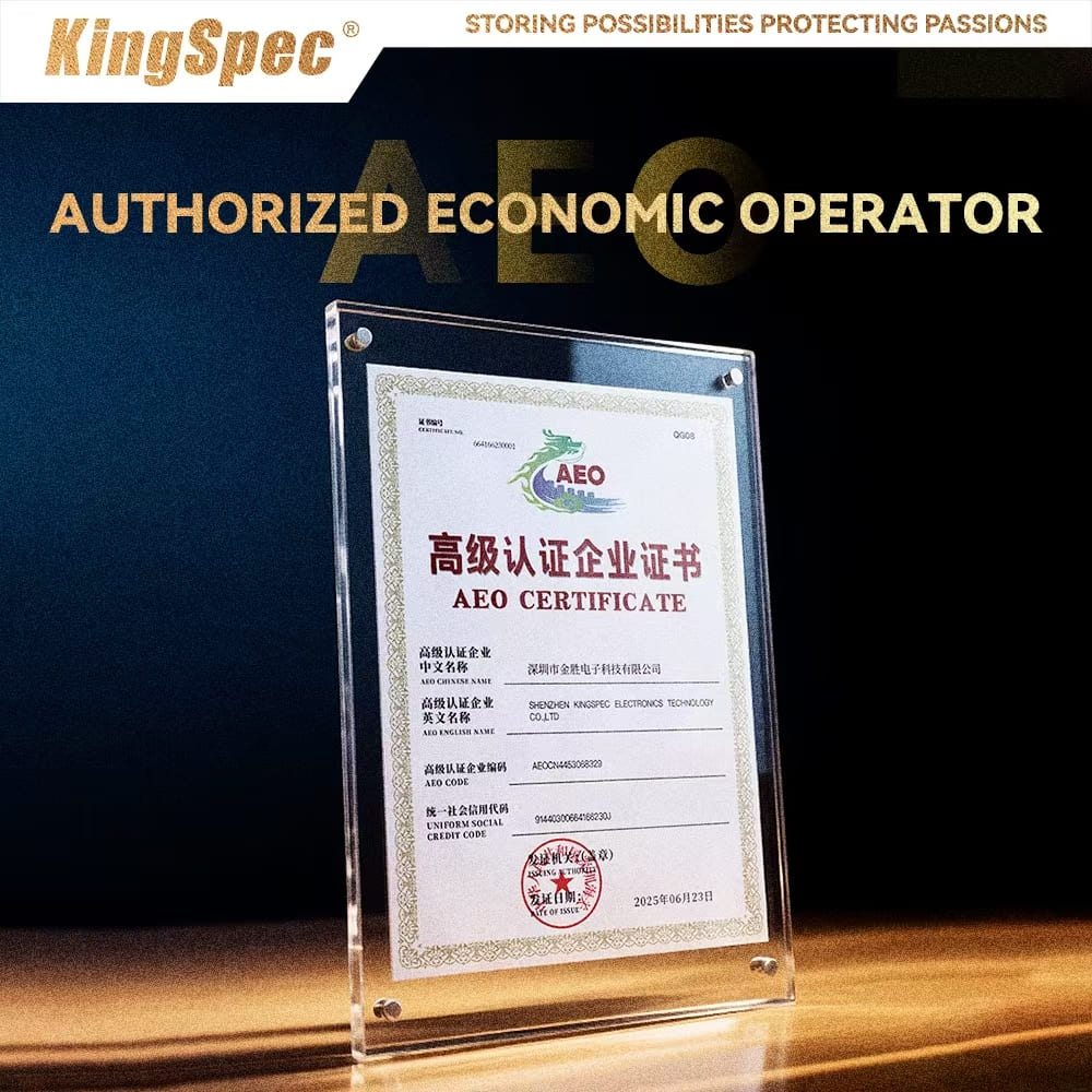 KingSpec Electronics earns AEO certification