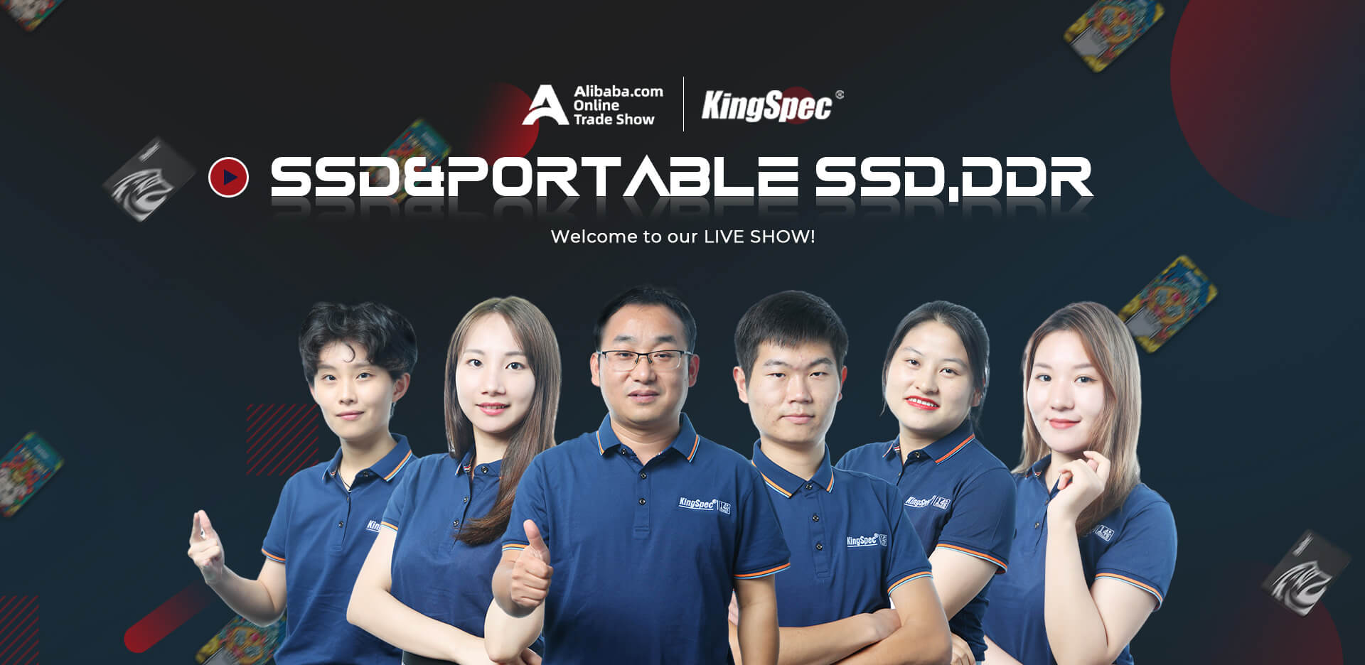 SSD&Portable SSD, DDR RAM（DDR 3 , DDR 4）-- Super September--LIVE SHOW