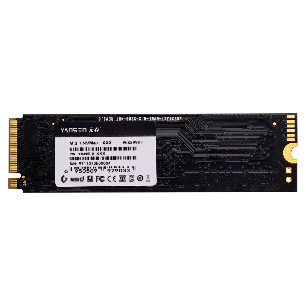 M.2 PCIe NVMe SSD       (YSNE）
