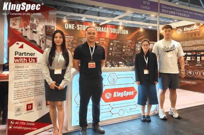 KingSpec Successfully Participated in Global Sources Consumer Electronics 2024
