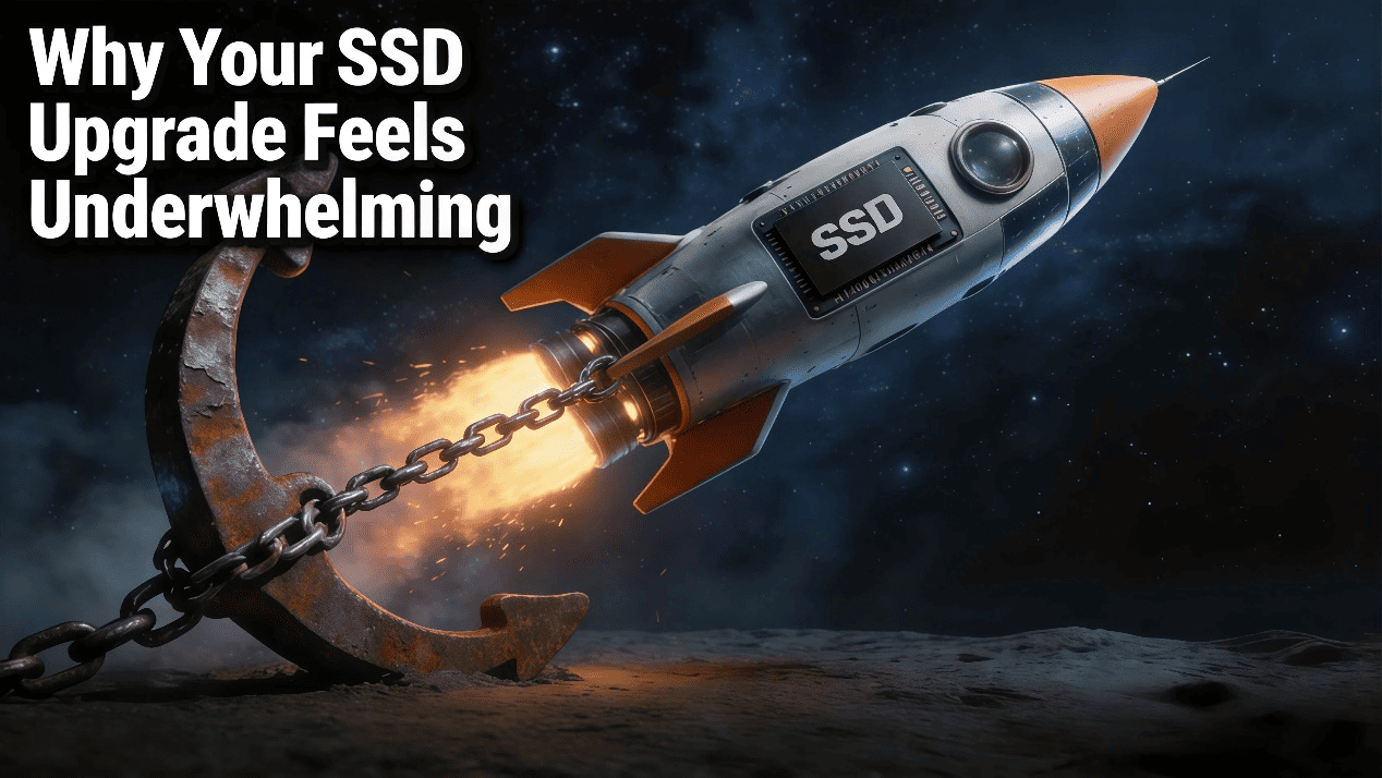 Чому оновлення вашого SSD-накопичувача здається невтішним: справжні вузькі місця криються в іншому