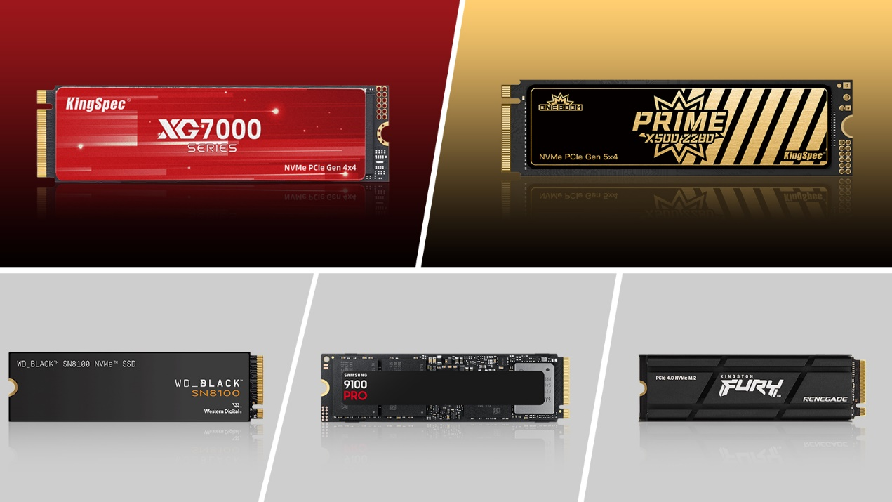 Les 10 meilleurs SSD à acheter au premier semestre 2026